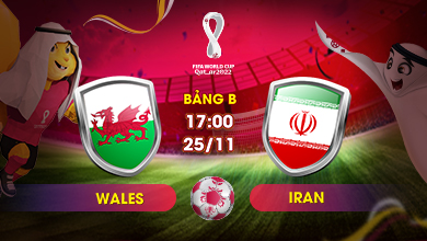 Link xem trực tiếp Wales vs Iran