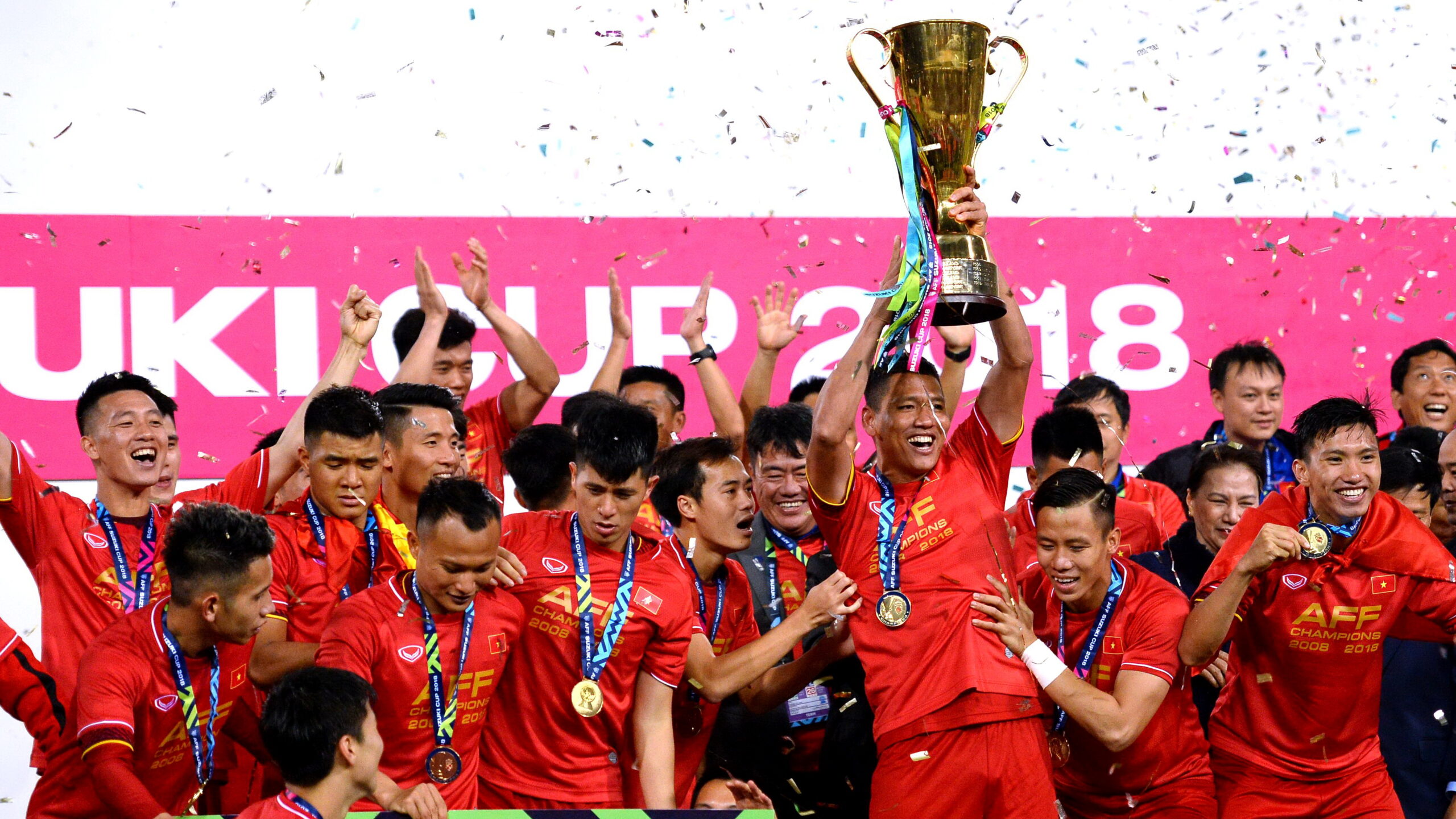 Việt Nam đã 2 lần đăng quang AFF Cup