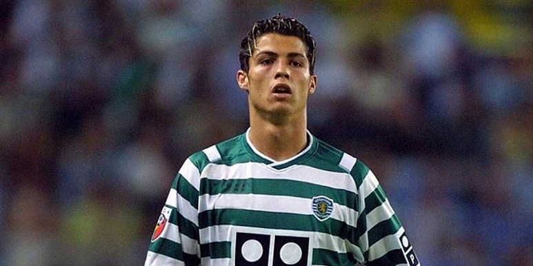 Ronaldo chơi cho Sporting Lisbon