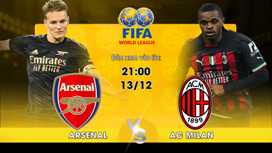 Link xem trực tiếp Arsenal vs AC Milan