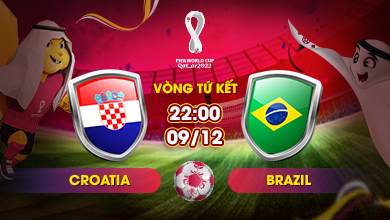 Link xem trực tiếp Croatia vs Brazil