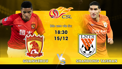 Link xem trực tiếp Guangzhou FC vs Shandong Taishan