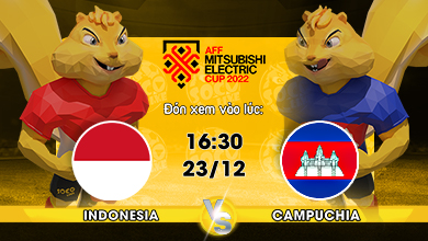 Link xem trực tiếp Indonesia vs Campuchia