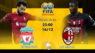 Link xem trực tiếp Liverpool vs AC Milan