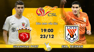 Link xem trực tiếp Shanghai Port FC vs Shandong Taishan