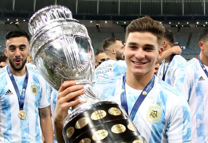 2: Alvarez vô địch Copa America 2021 cùng đội tuyển Argentina