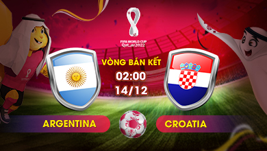 Link xem trực tiếp Argentina vs Croatia