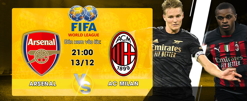 Link xem trực tiếp Arsenal vs AC Milan