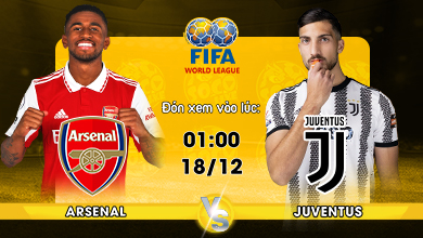 Link xem trực tiếp Arsenal vs Juventus