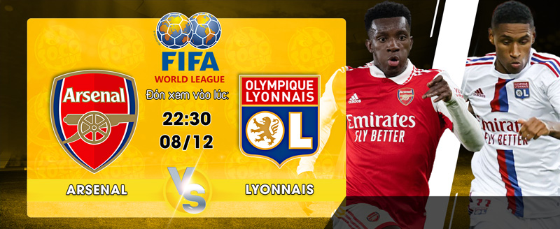 Link xem trực tiếp Arsenal vs Lyonnais