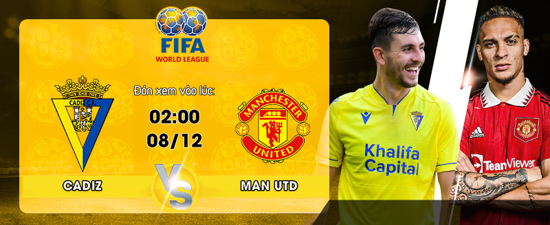 Link xem trực tiếp Cadiz vs Manchester United