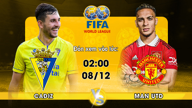 Link xem trực tiếp Cadiz vs Manchester United