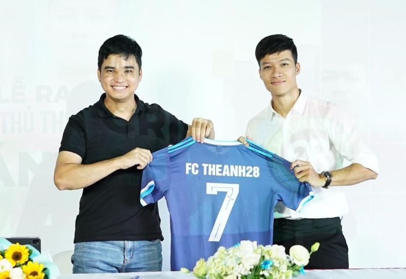 Cán Cris gia nhập Theanh28 FC