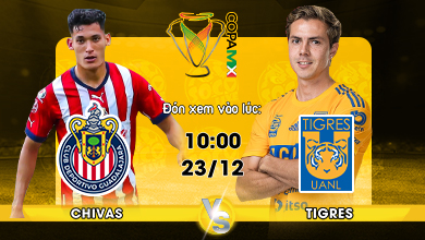 Link xem trực tiếp Chivas vs Tigres