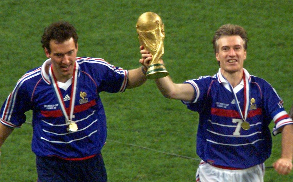 Didier Deschamps tại World Cup 1998