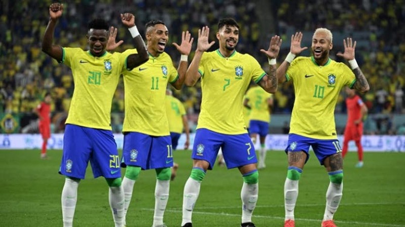 Đội bóng Nam Mỹ Brazil được đánh giá cao hơn đối thủ