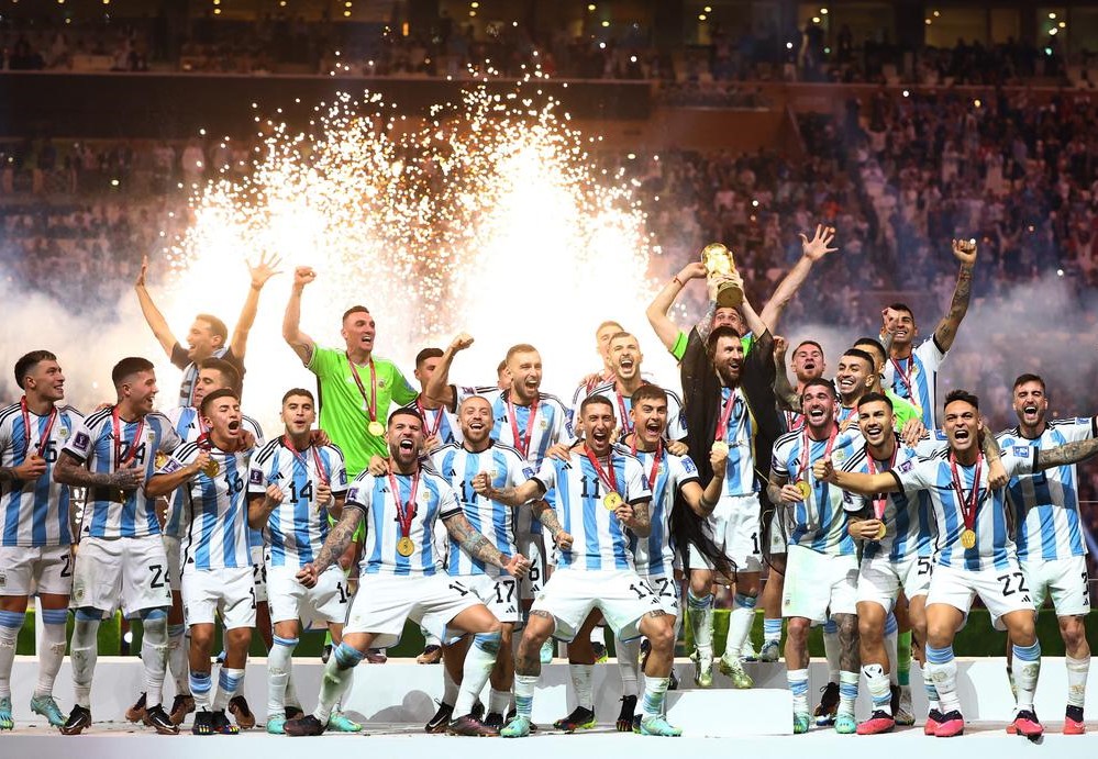 Đội tuyển Argentina đã cho thấy bản lĩnh của mình và lên ngôi vô địch World Cup 2022