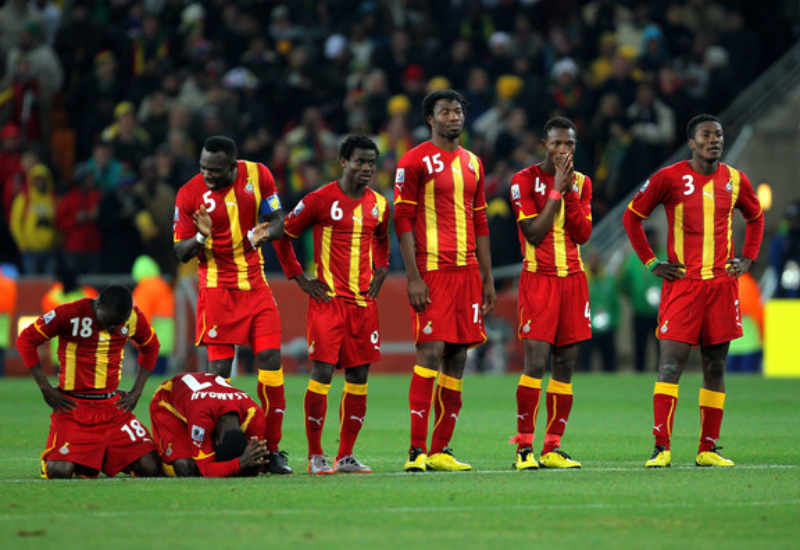 Ghana thua cay đắng trước Uruguay trong loạt luân lưu ở World Cup 2010