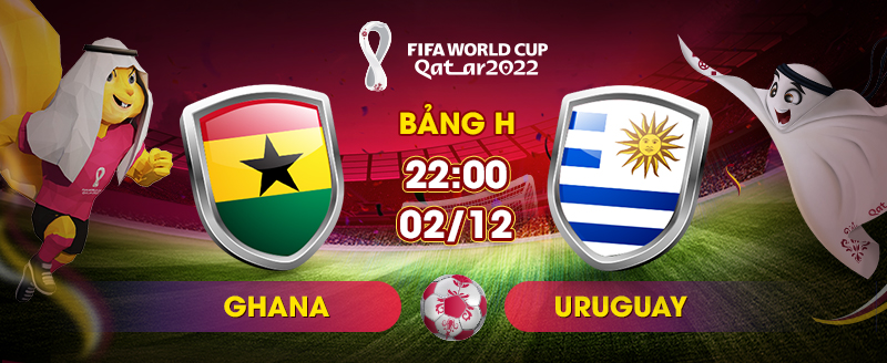 Link xem trực tiếp Ghana vs Uruguay