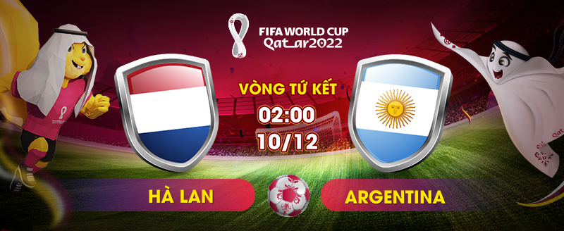 Link xem trực tiếp Hà Lan vs Argentina