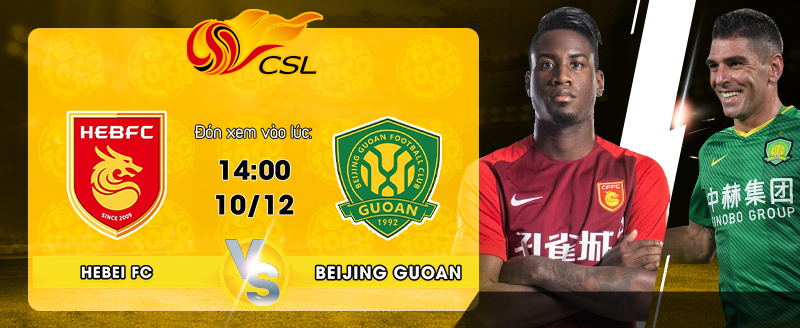 Link xem trực tiếp Hebei FC vs Beijing Guoan