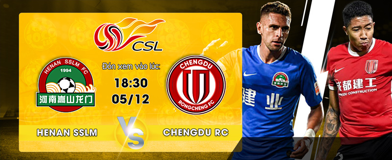 Link xem trực tiếp Henan Songshan Longmen vs Chengdu Rongcheng FC