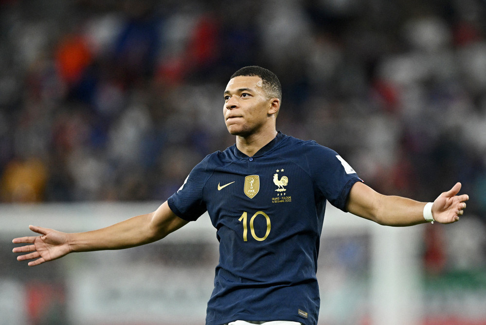 Kylian Mbappe đang là ngôi sao sáng nhất tuyển Pháp