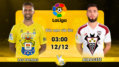 Link xem trực tiếp Las Palmas vs Albacete