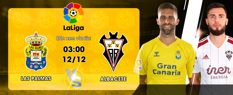 Link xem trực tiếp Las Palmas vs Albacete