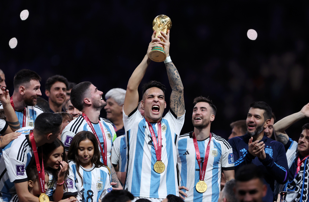 Lautaro Martinez đã có giải đấu thành công với Argentina