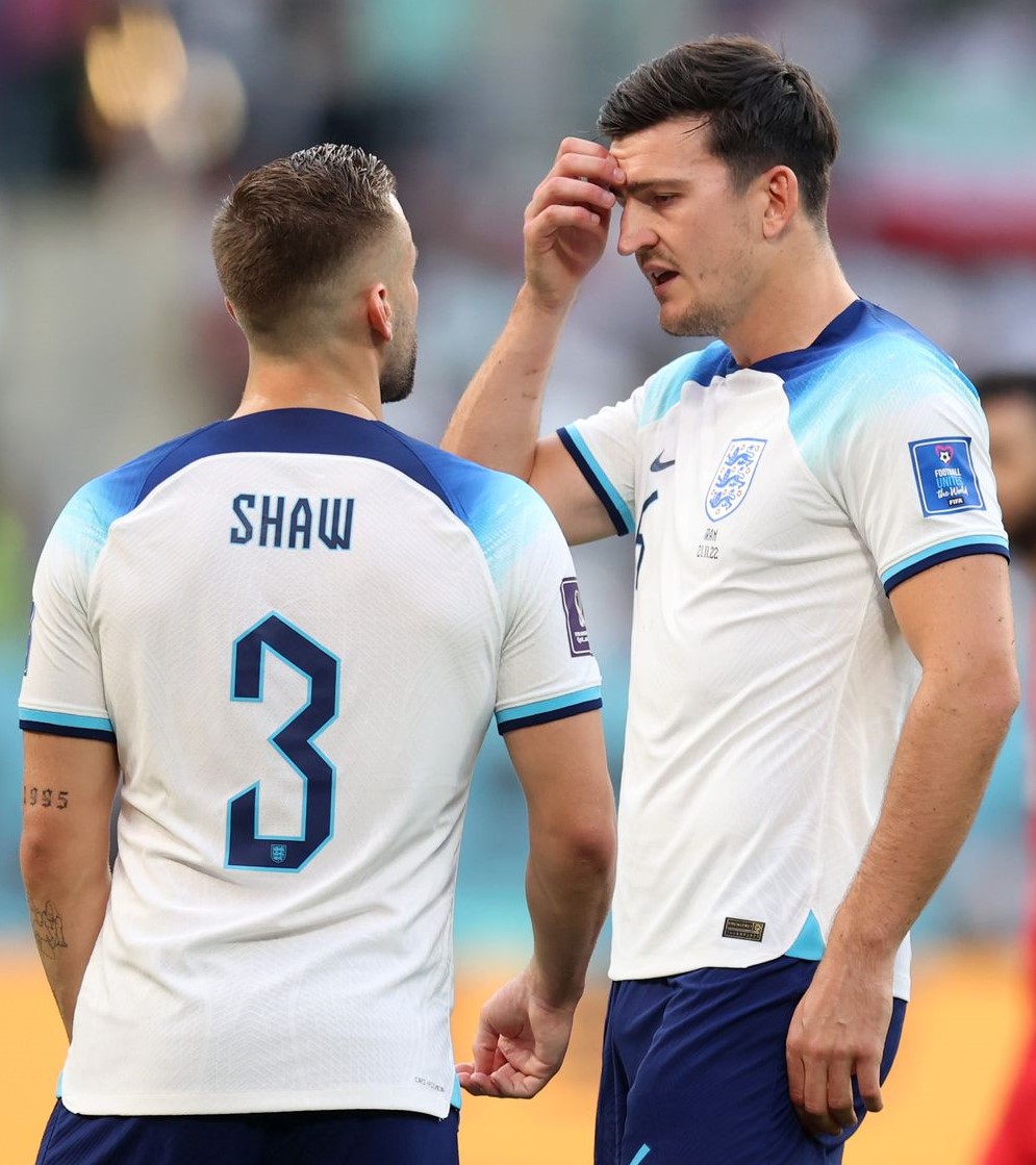 Maguire và Shaw đang thi đấu tuyệt hay ở World Cup 2022