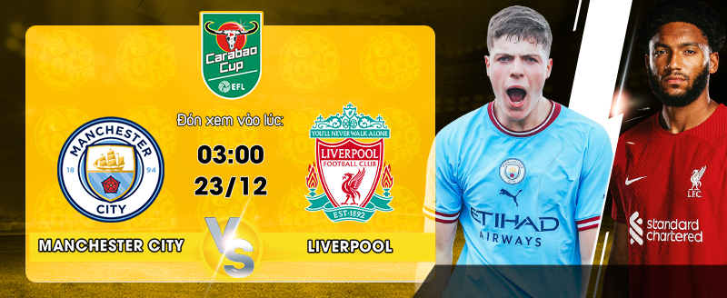 Link xem trực tiếp Manchester City vs Liverpool