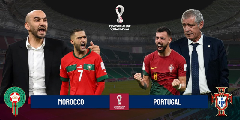 Maroc đối đầu Bồ Đào Nha tại Tứ kết World Cup 2022