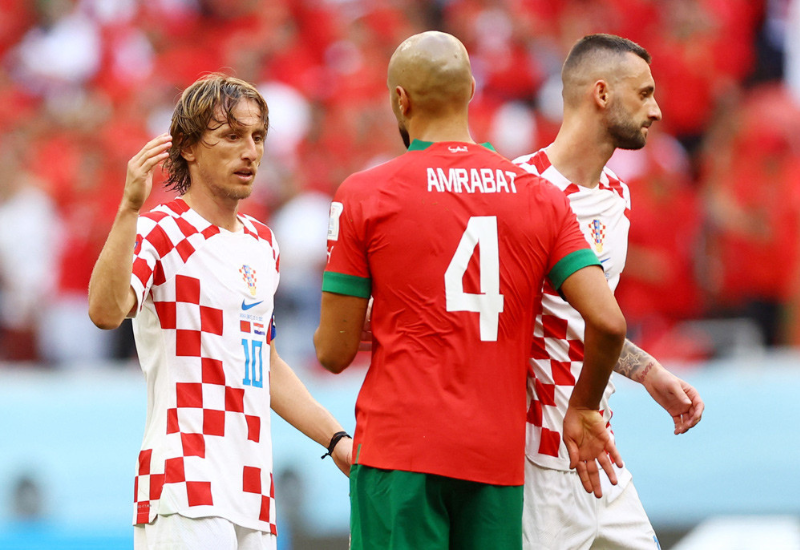 Maroc xuất sắc cầm hòa Croatia ở vòng 1 World Cup 2022