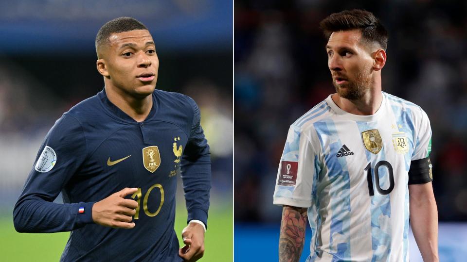 Mbappe chúc mừng Messi đã thực hiện thành công nhiệm vụ của quốc gia