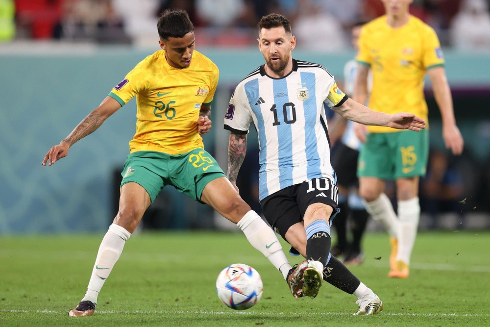 Messi có đóng góp lớn trong lối chơi của Argentina