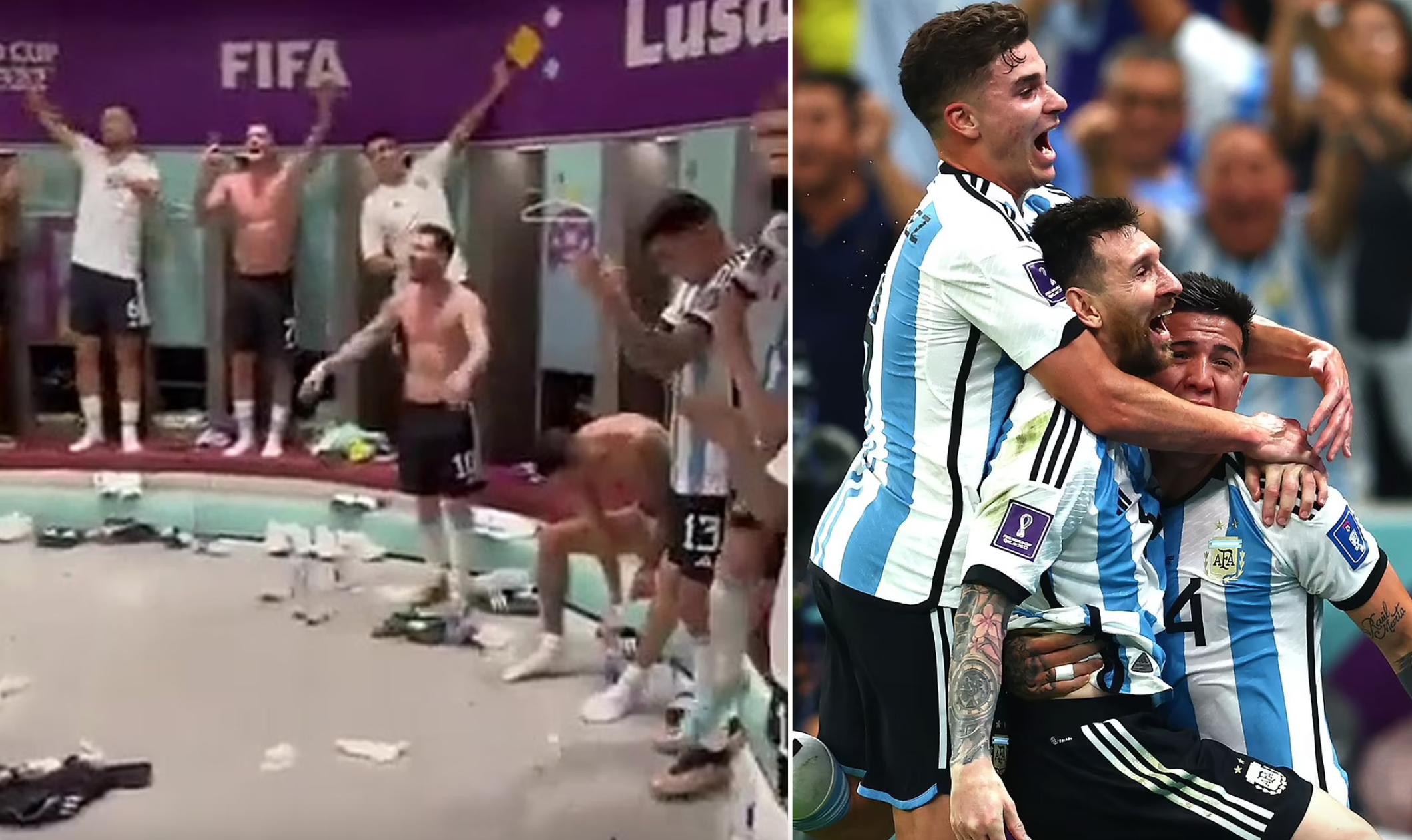 Messi và Argentina tiến vào tứ kết kịch tính