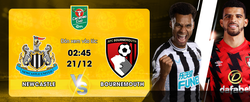 Link xem trực tiếp Newcastle vs AFC Bournemouth