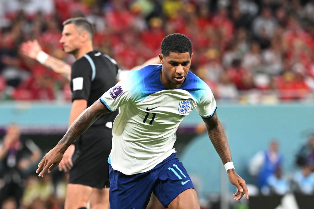 Rashford chỉ được vào sân ở những phút cuối trận do quyết định kỳ lạ của Southgate