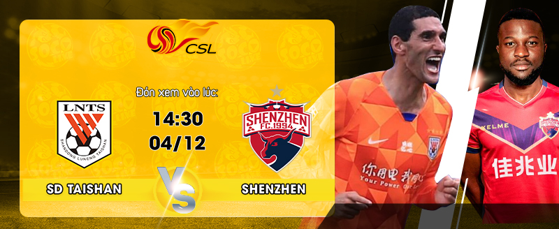 Link xem trực tiếp Shandong Taishan vs Shenzhen FC