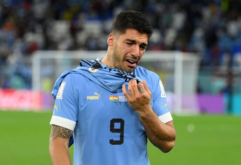 2: Suarez bật khóc khi Uruguay bị loại khỏi World Cup 2022 từ vòng bảng