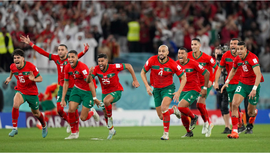 Thành tích ấn tượng của đội tuyển Morocco tại World Cup năm nay