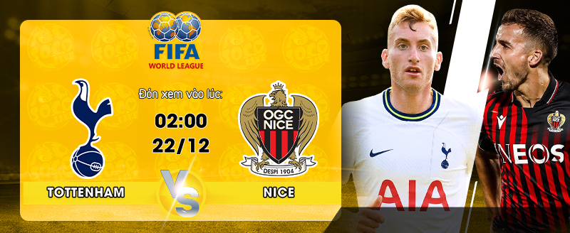 Link xem trực tiếp Tottenham vs Nice