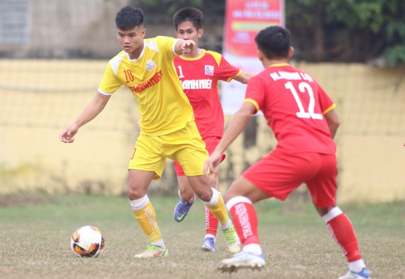 U21 Hà Nội đánh bại U21 Khánh Hòa giành vé sớm vào Tứ kết