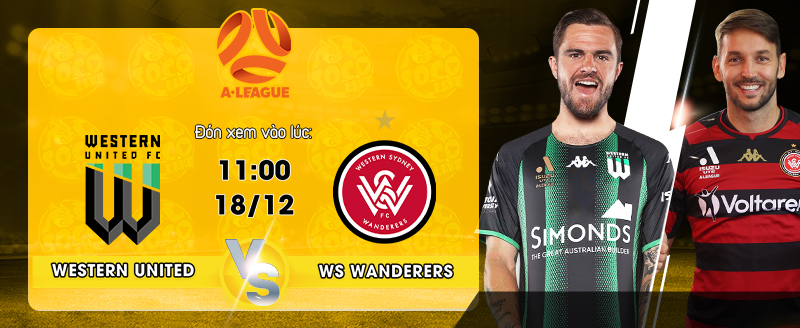 Link xem trực tiếp Western United vs Western Sydney Wanderers