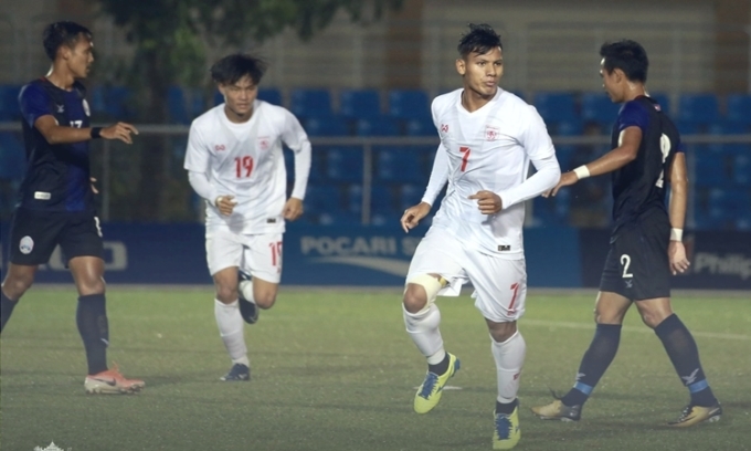 Tiền vệ Lwin Moe Aung của ĐT Myanmar cũng được kỳ vọng tại AFF Cup 2022