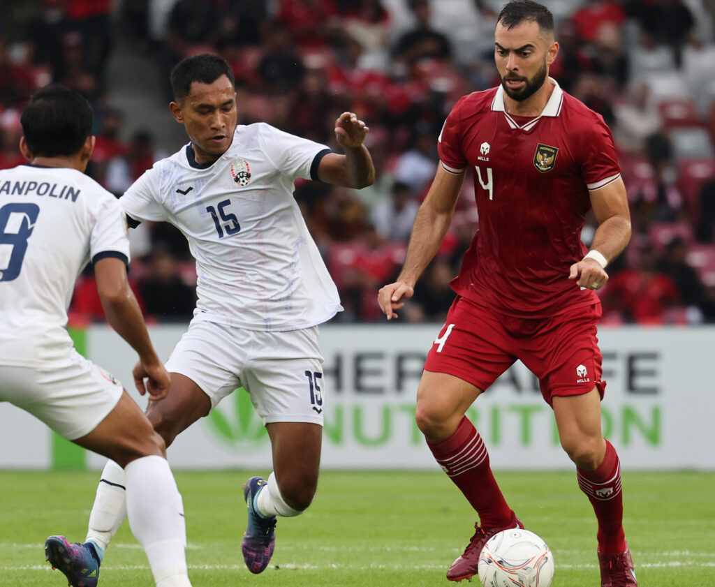 Jordi Amat không ngừng mang cơ hội cho đồng đội tại AFF Cup 2022