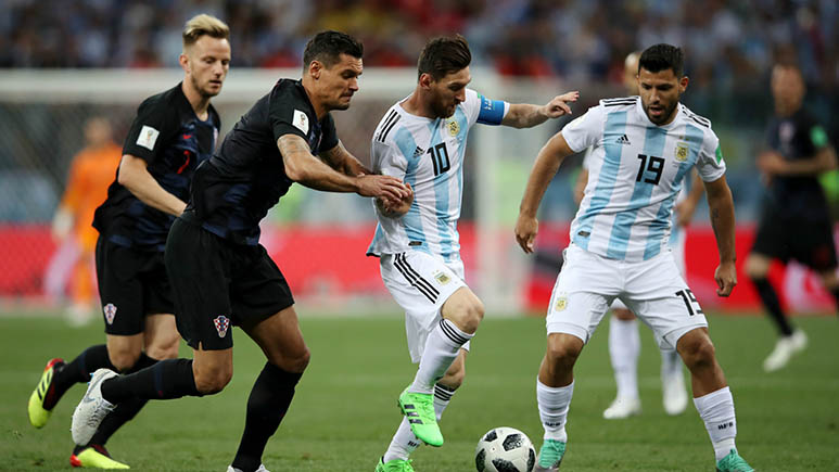 Argentina với Croatia đã chạm trán 4 năm trước