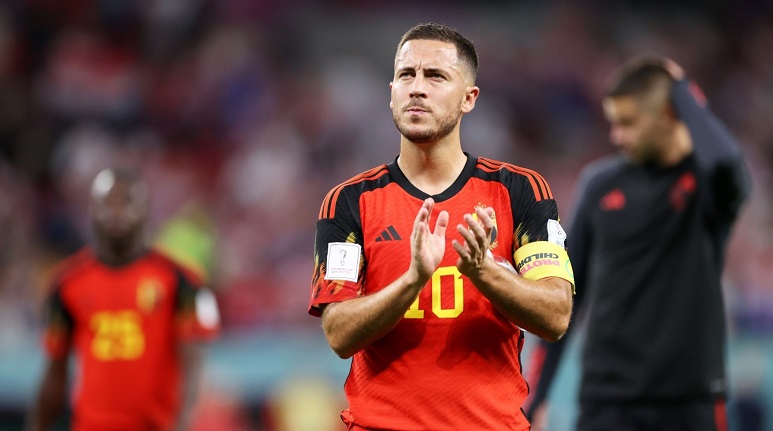 Eden Hazard chia tay Bỉ trong sự tiếc nuối