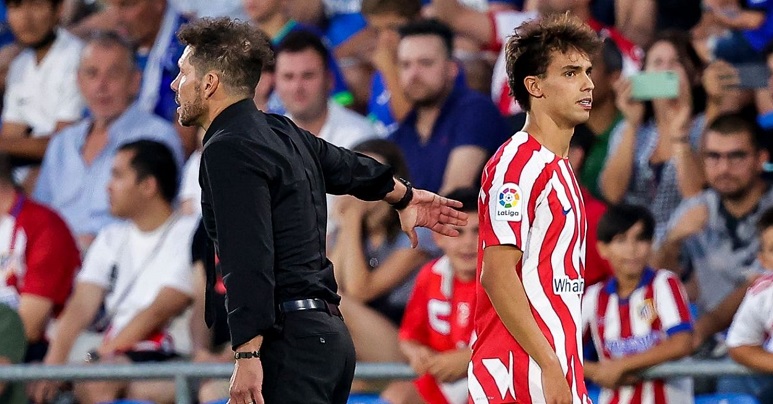 Joao Felix gặp khó khăn với huấn luyện viên Simeone